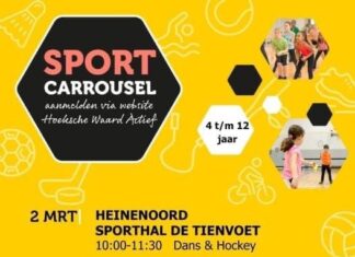 Sport Carrousel Hoeksche Waard Actief in de voorjaarsvakantie