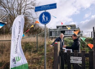 Numansdorp is een wandelpad met uitzicht rijker