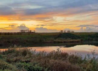 Wandeling met snert door het westen van Tiengemeten