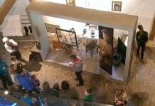 Open rondleidingen met gids in het gebouw Oost-Leeuwenstein bij Museum Hoeksche Waard op 30 juli