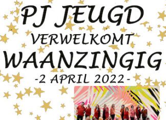 De Jeugd van Prinses Juliana uit Klaaswaal verwelkomt zanggroep WAANZINGIG!