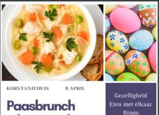 Paasbrunch in het Korstanjehuis Klaaswaal