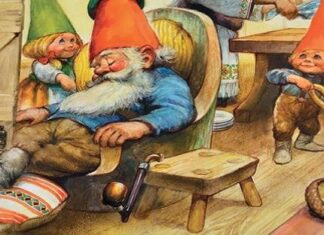 Vier Pasen met kabouter Spruiteprak op Tiengemeten