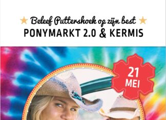 Zaterdag 21 mei Ponymarkt in Puttershoek