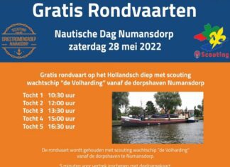 Gratis rondvaarten op de Nautische dag in Numansdorp