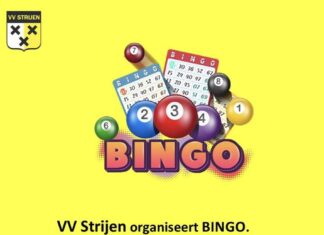Vrijdag 13 mei: Bingo bij de v.v. Strijen