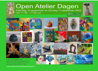 Open Atelier Dagen van de Hoeksche Waardse Kunstenaars op 10 en 11 september