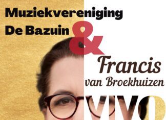 Muziekvereniging De Bazuin ontvangt operazangeres Francis van Broekhuizen