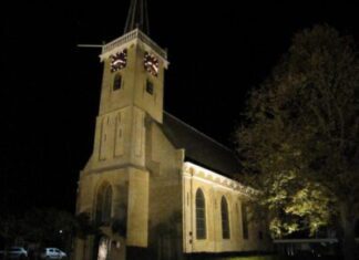 Openstelling Dorpskerk van Westmaas tijdens Open Monumentendag op zaterdag 10 september.