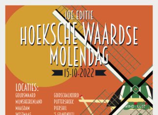 Molens pakken uit tijdens 10e editie Hoeksche Waardse Molendag