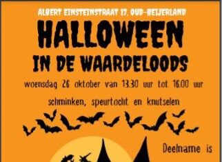 Halloween in de Waardeloods