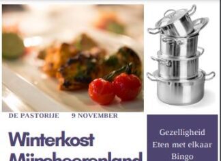 Woensdag 9 november Winterkost in Mijnsheerenland
