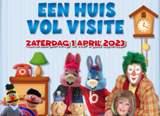 Voorverkoop gestart Een huis vol visite met Clown Jopie & Tante Angelique