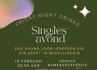 Single avond in het Numans Dorpshuis