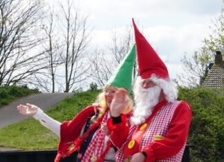 Vier Pasen met kabouter Spruiteprak op Tiengemeten