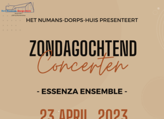 Zondagochtendconcerten in Het Numans-Dorps-huis