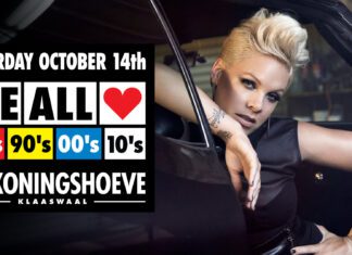 Het gezelligste feest van Nederland We All Love 80’s, 90’s, 00’s en 10’s komt naar de Hoeksche Waard