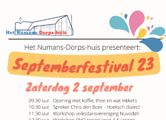 September festival in het dorpshuis van Numansdorp