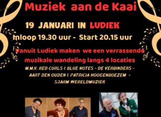 Theater Ludiek organiseert: Muziek aan de Kaai