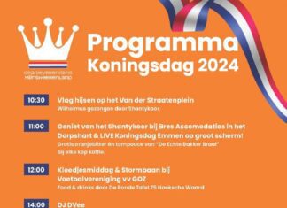 Programma Koningsdag 2024 in Mijnsheerenland