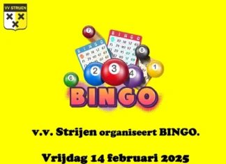 Gezellige bingoavond bij v.v. Strijen